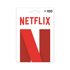 Netflix Gift card 100$