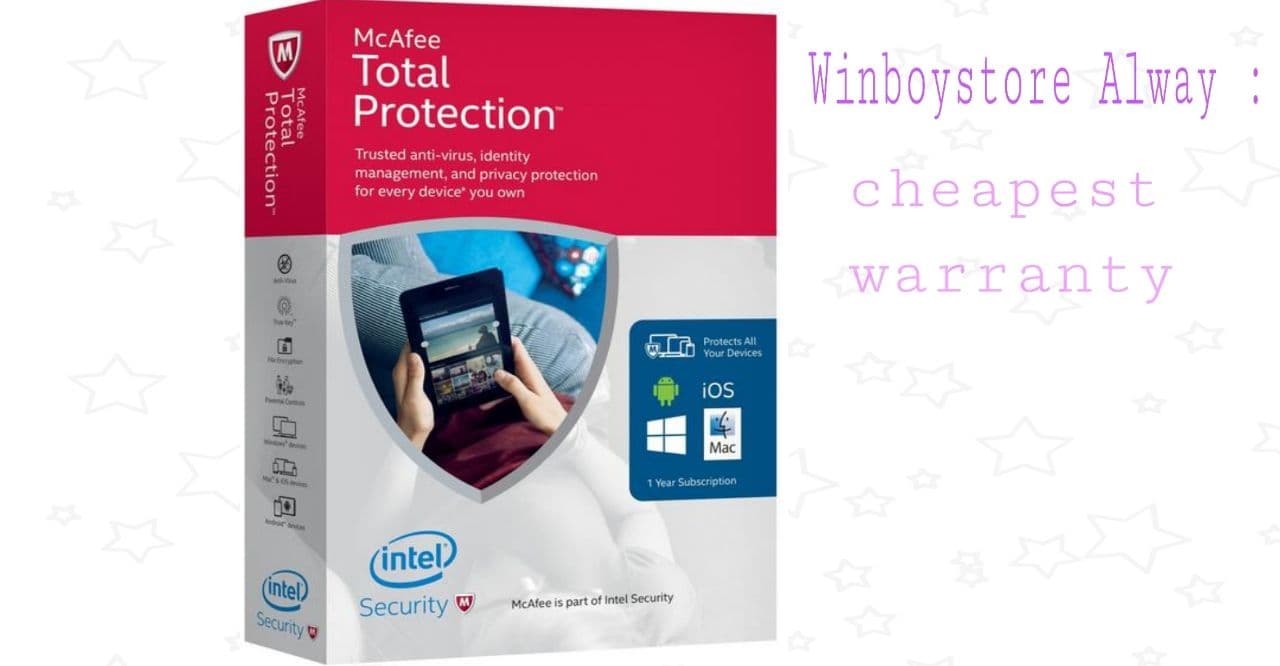 McAfee Total Protection 2020 9 YEARS 1 PC key