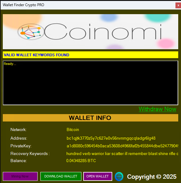 Coinomi Wallet Finder Crypto ⭐⭐⭐⭐⭐