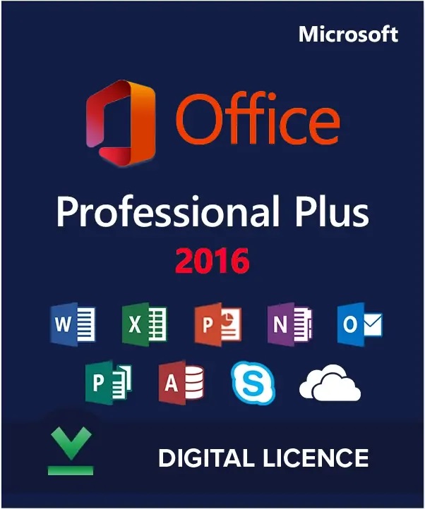 Microsoft Office 2016 Professional Plus- Activation Code