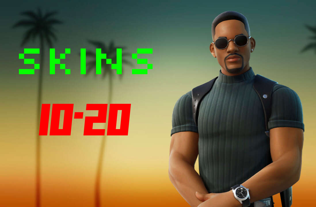 Fortnite skins 10-20