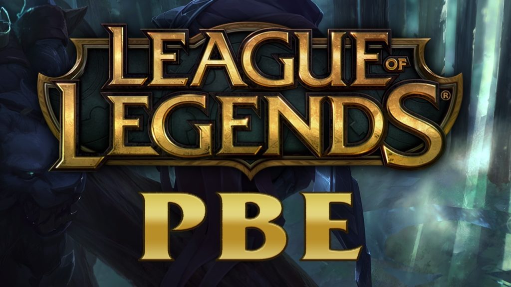 LOL PBE Account