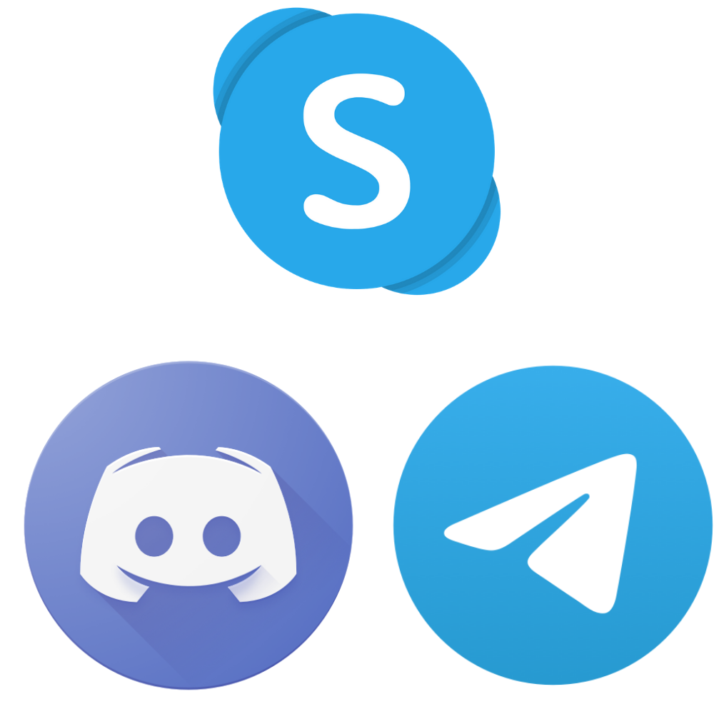 Discord, Telegram, Skype Support Group (Special Discount Codes)