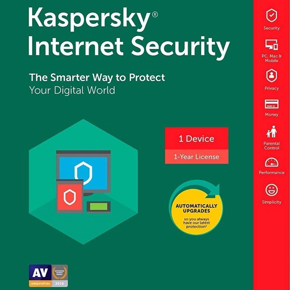 Kaspersky Intenret Security US (AMERICA) 1 Device + 365 days