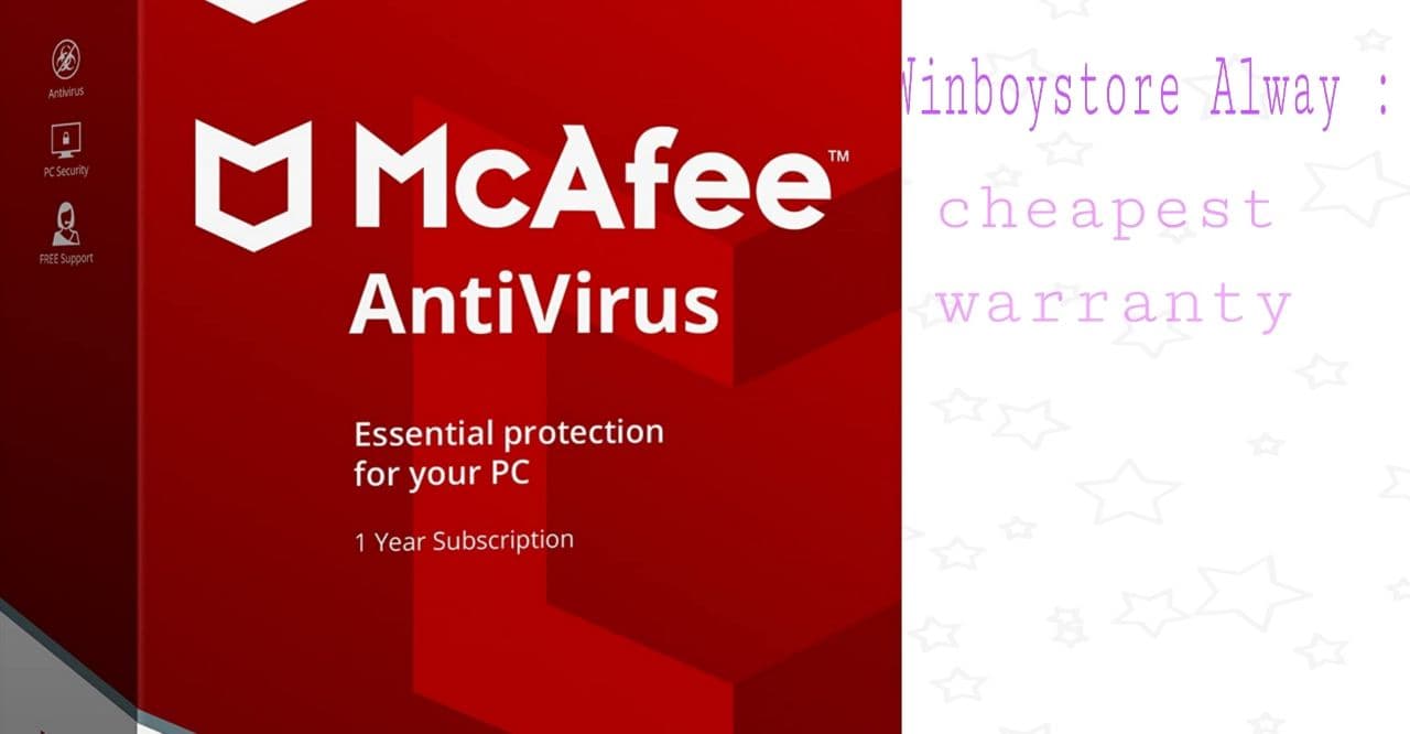 Mcafee Antivirus Plus 1 Year 1 Device 1 User Product key