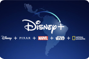 Disney Plus Access Worldwide (Full replacement Warranty) 12 Months