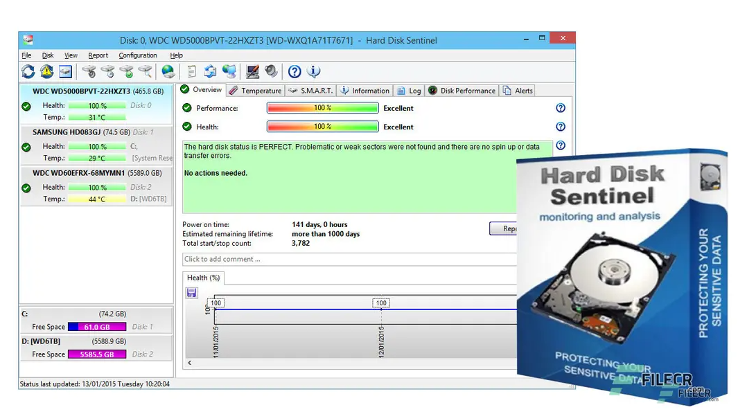 Download Hard Disk Sentinel Pro 6.30.4 Full Crack