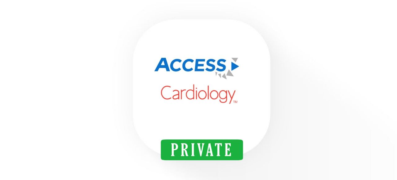 AccessCardiology Private Account 1Year