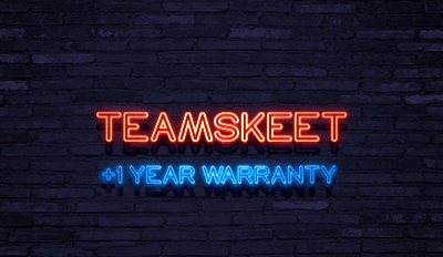 TEAMSKEET ONLY (No Network) | 1 YEAR WARRANTY
